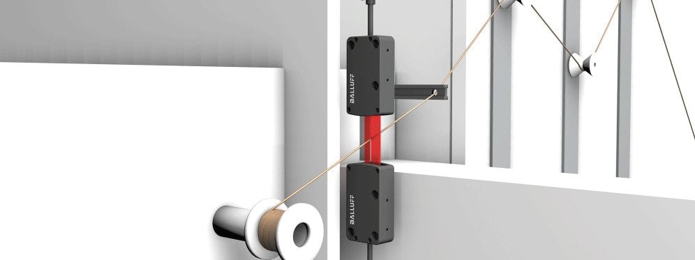 Cinta de luz compacta por láser con IO-Link